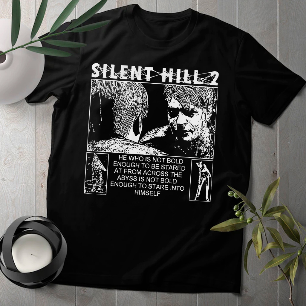 Camiseta Silent Hill camiseta Retro Silent Hill camiseta algodão