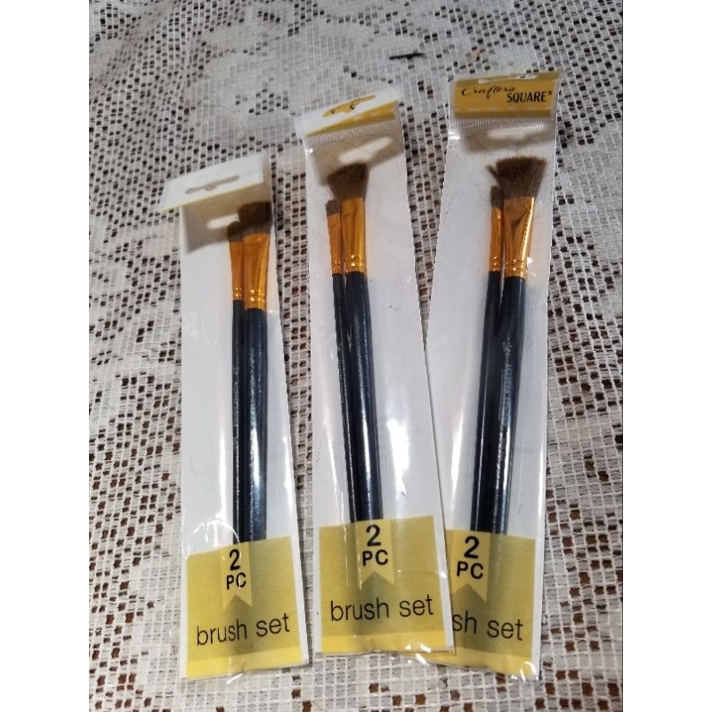 2 Pincéis Crafter's Square Importado 🇺🇸 - Brush set