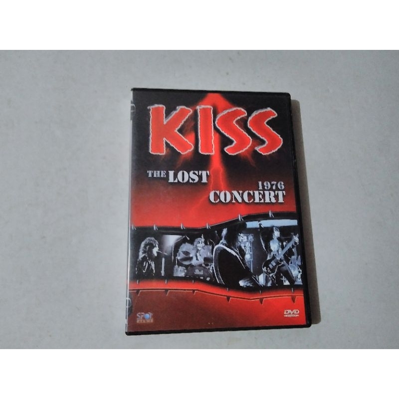 Dvd Kiss The Lost Concert 1976