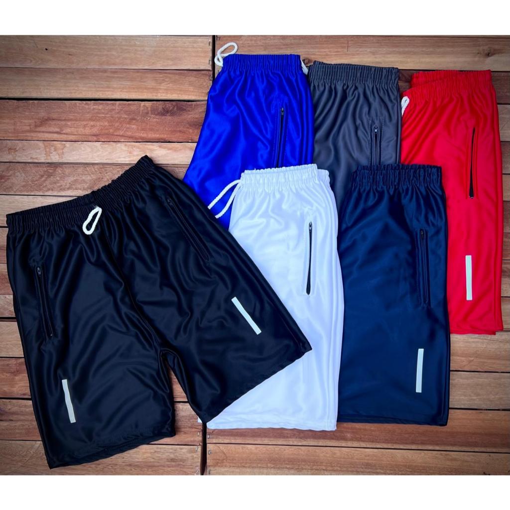 Combo 06 Bermudas Masculinas Básicas - Sem Logo - Lisa - Super Oferta - Queima de Estoque!