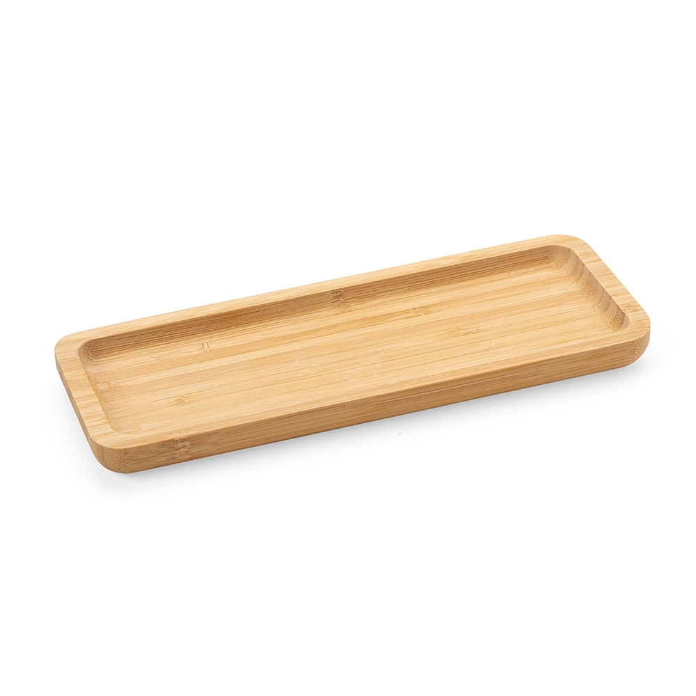 Petisqueira Bambu Retangular Bandeja Decorativa 26x10 Queijo Carne Frios