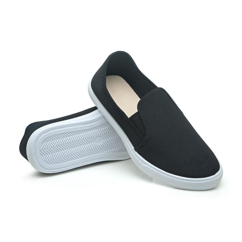 Tenis Feminino Slip On Fe Sapatilha Feminino Confortável Macio Leve Tênis fé Femenino slip on