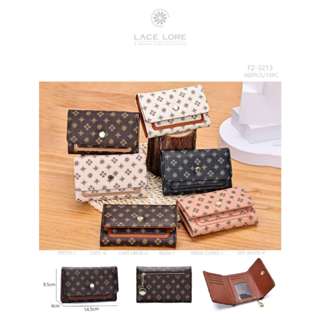 2025 novos Carteira feminina Lace & Lore mais recente(pz5307) em Oferta na Shopee