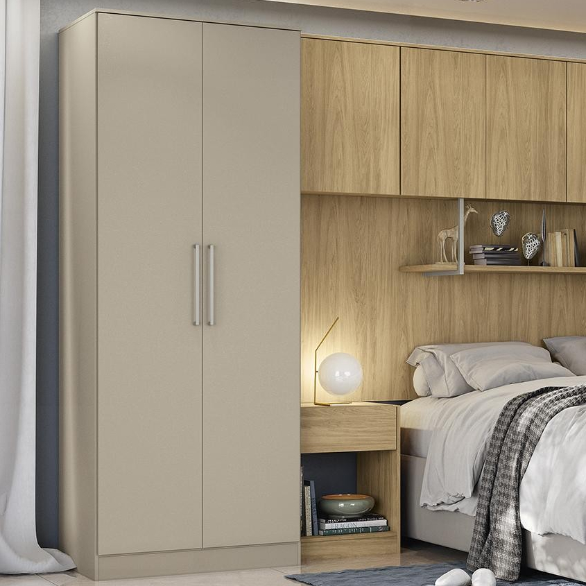 Guarda-Roupa 2 Portas 3 Gavetas Versa Conect 88cm - Home & Living