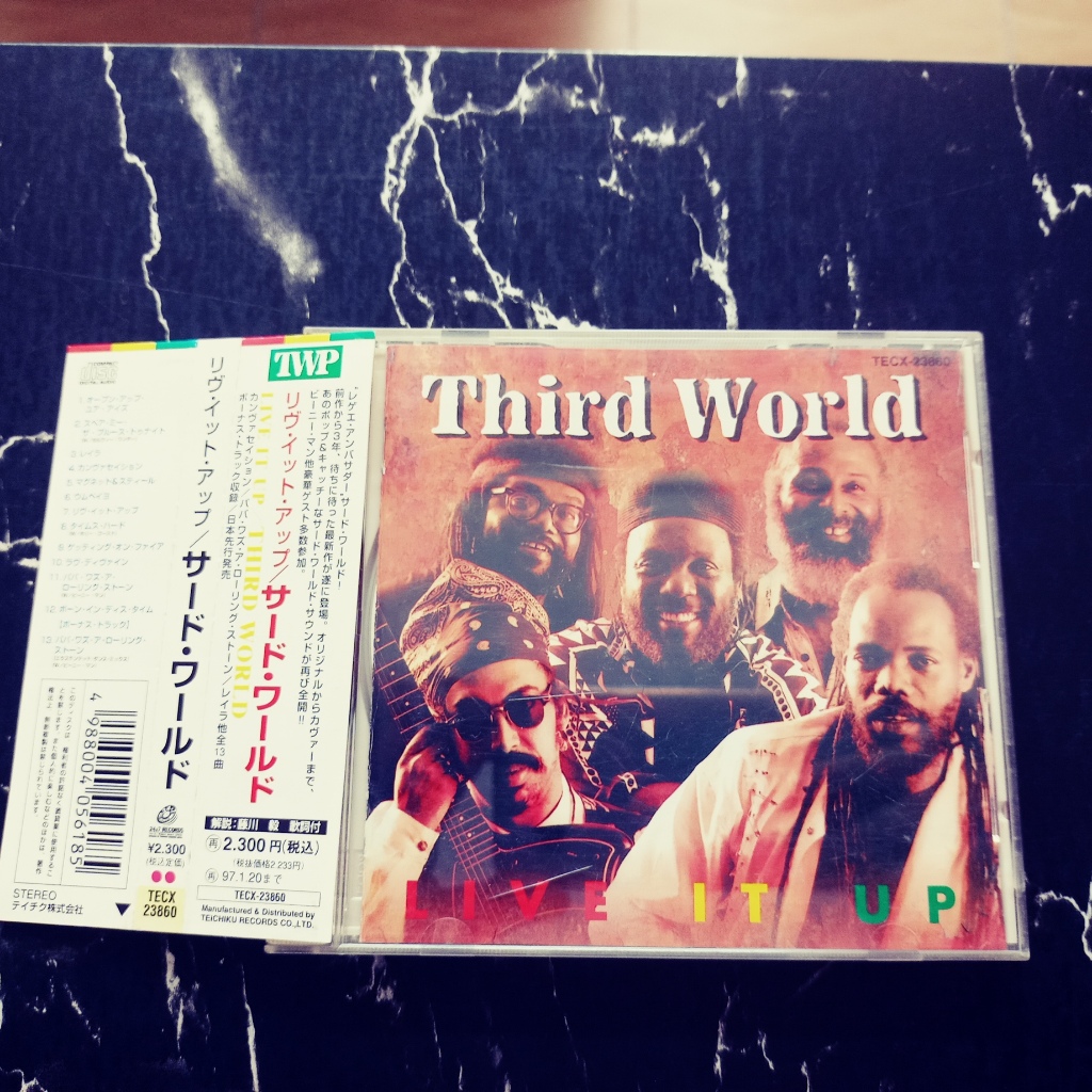 THIRD WORLD ( LIVE IT UP ) CD IMPORTADO DO JAPÃO RARO COM BONUS