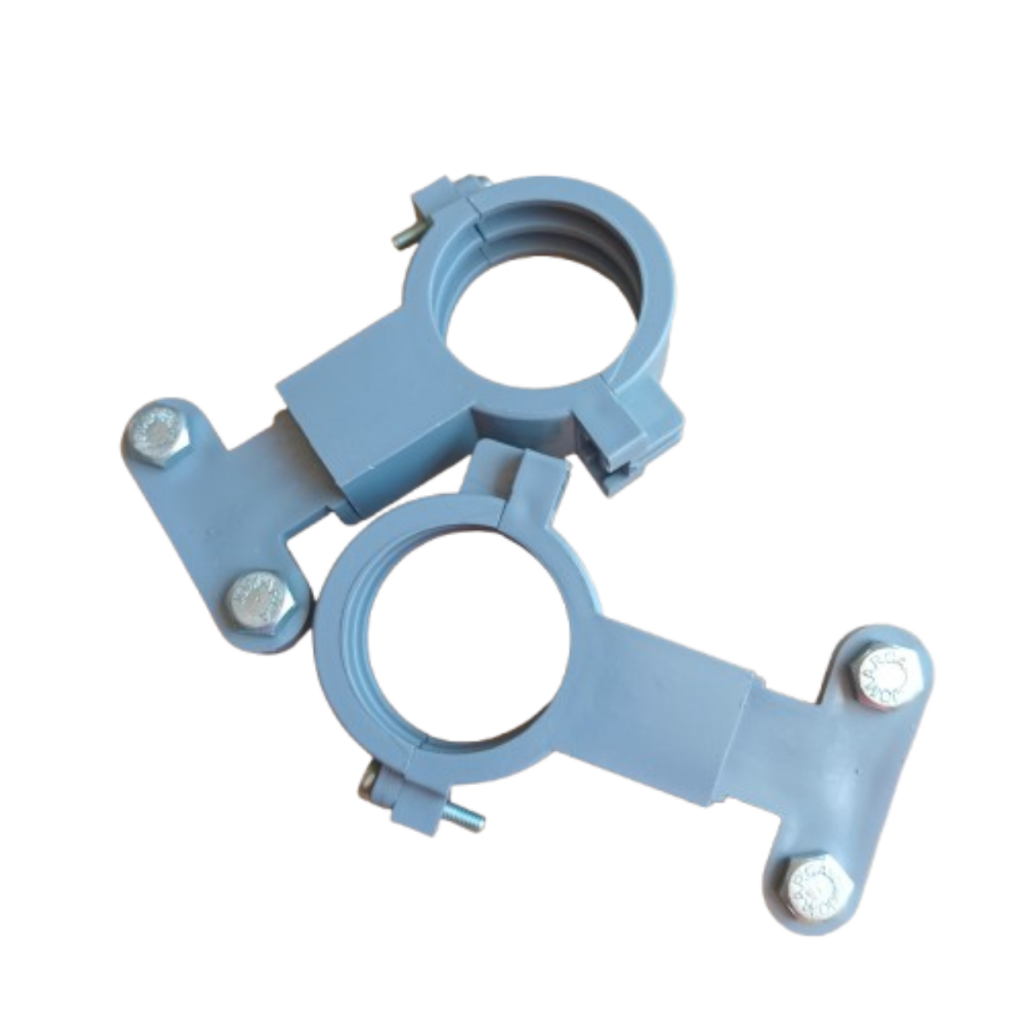 2 Suporte Flange Adaptador KU Parabólica Chapa com Bengala