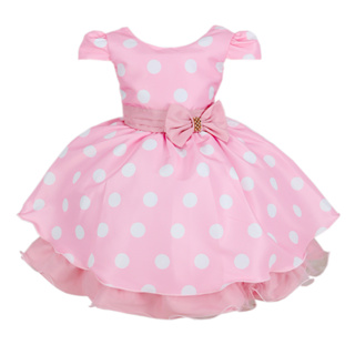 Vestido Minnie Rosa Infantil Festa Princesa Temático Aniversário Luxo em Oferta na Shopee
