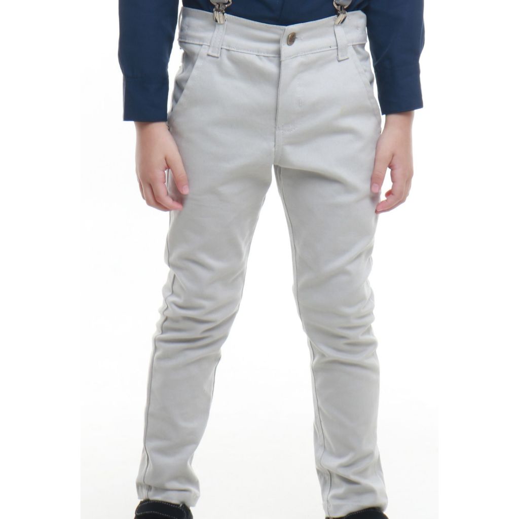 Calça Infantil Menino Jeans Sarja Cores Masculina Juvenil Tamanho 1 ao 16