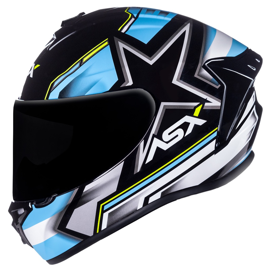 Capacete ASX Draken Pilot Brilho