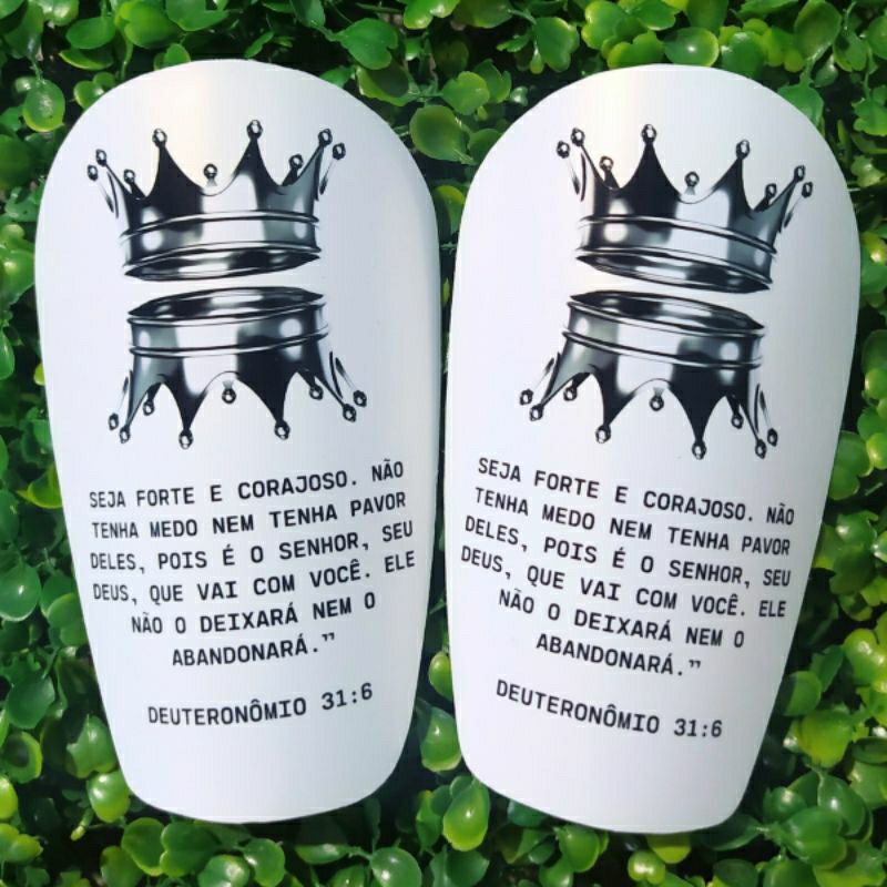 Caneleira Personalizada Salmo Bíblico Salmo Deuteronômio 31:6