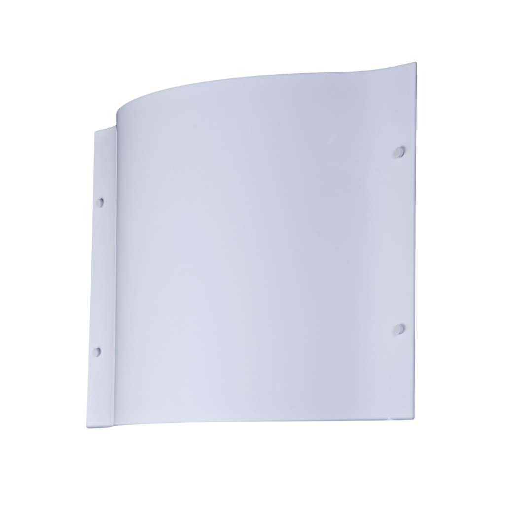 Arandela de Parede Externa Acrílico Maxxi 45x30cm 2xE27 D&D Iluminação Branco