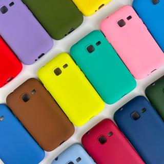 Capinha Para Samsung J1 Mini / Capa Case Silicone Aveludada Colorida Forrada (CF26) em Oferta na Shopee