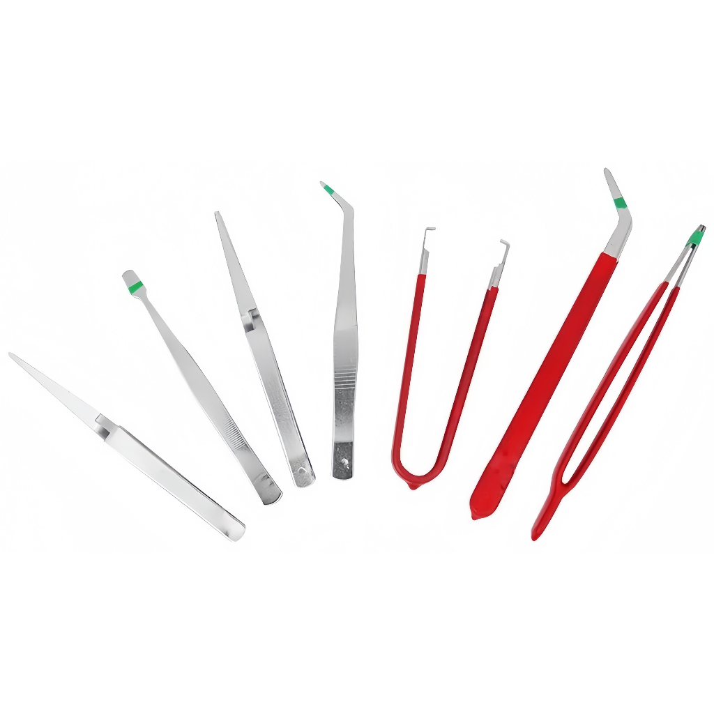 Kit Ferramentas Pinças Pra Eletronicos Profissional Trabalho