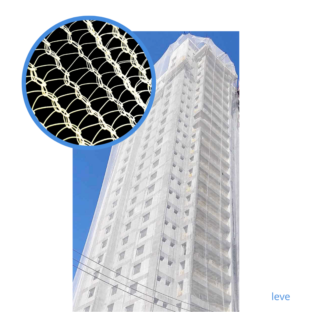 Tela Fachadeira Leve p/ Construção 3x10m - 30m²