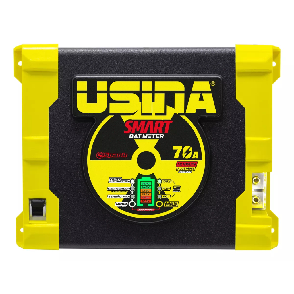 Fonte Usina Battery Meter 70A - 12V Connect - Spare Parts and Accessories for Vehicles