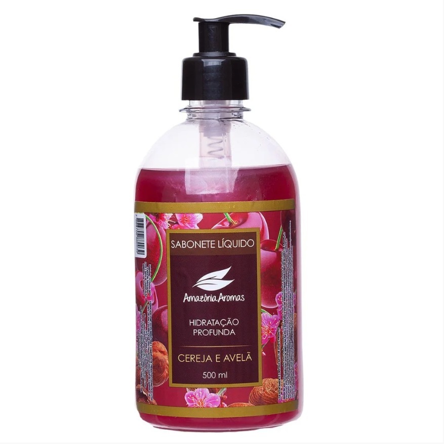 Sabonete Líquido 500 ml Muito Cheiroso Diversos Aromas Para Mãos e Corpo — imagem 2 de 2