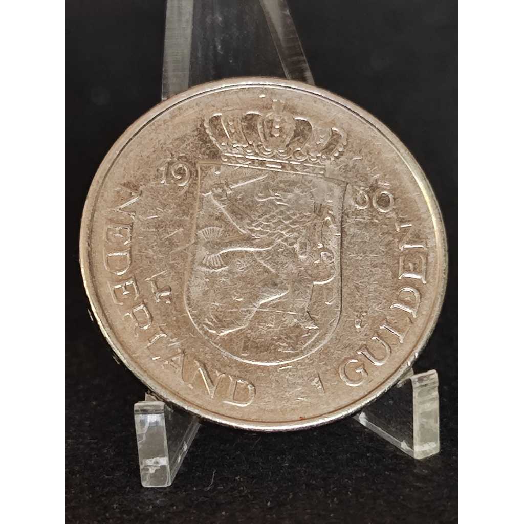 Moeda Holanda ano 1980 1 Gulden