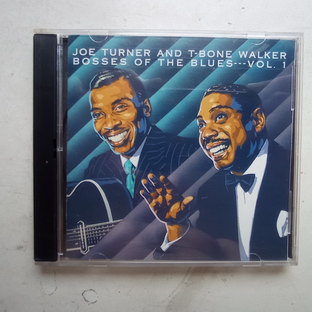 CD Joe Turner And T-Bone Walker - Bosses Of The Blues - Vol. 1 - 1989 - Importado