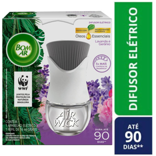 Bom Ar Difusor Elétrico Aparelho + Refil - Fragrância à Sua Escolha em Oferta na Shopee