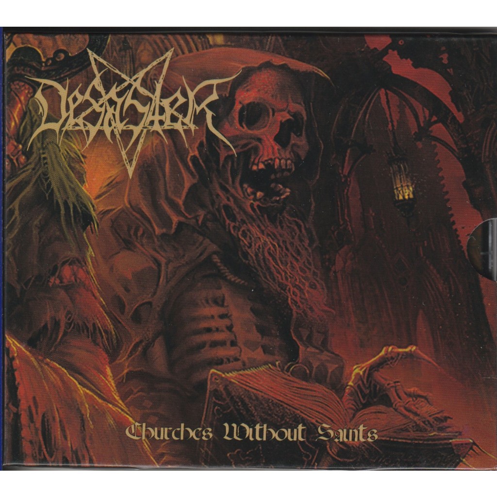 DESASTER - Churches Without Saints CD lacrado bewitched destroyer 666 belphegor behemoth nifelheim aura noir nocturnal