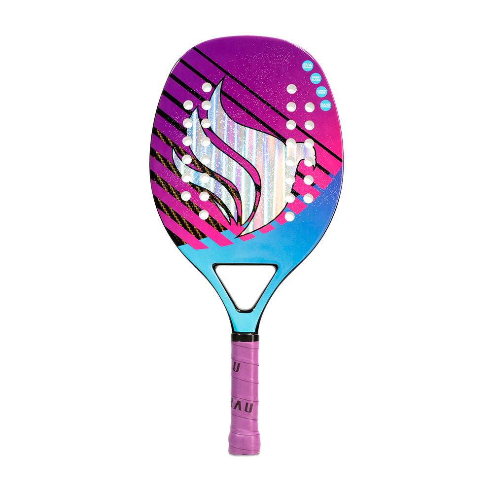 Raquete de Beach Tennis Pichau Midnight Miami, Face Fiberglass, PES-RKT-MM