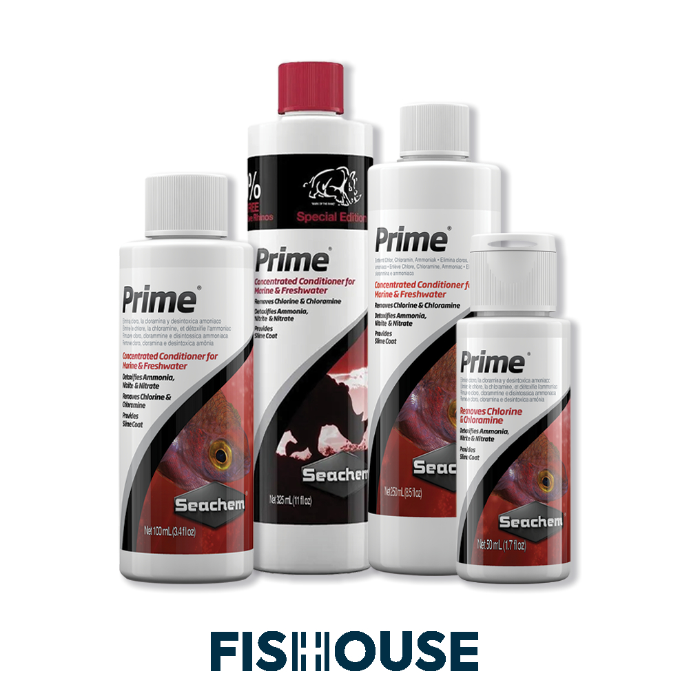 Condicionador de água - Prime (50ml, 100ml, 250ml, 325ml) - Seachem