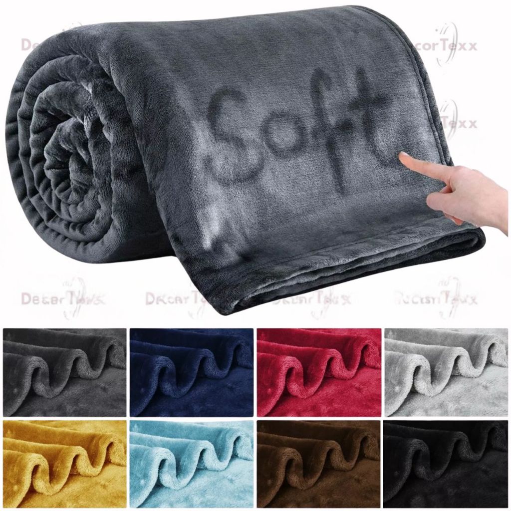 Cobertor Casal Soft Manta Antialérgica 2,00x1,80 Mt