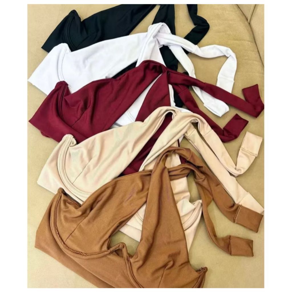 Cropped Lia Estruturado com Ferrinho Levanta Seio Suplex Poliamida com Decote Amarração Ajustavel Moda Feminina Blogueir em Oferta na Shopee