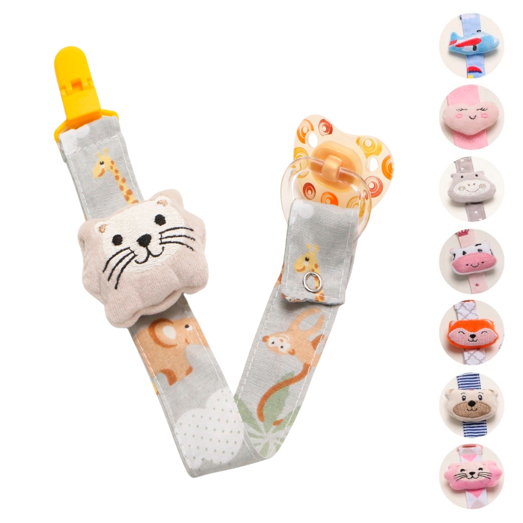 Prendedor de Chupeta Com Fecho Trava Prendedor de Bico Universal Bebê Menino Menina 01 Peça em Oferta na Shopee