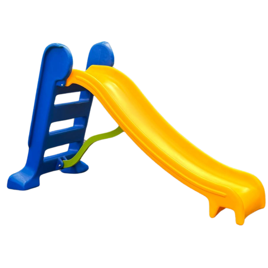 Escorregador Infantil Médio Para Crianças - Azul com Amarelo em Oferta na Shopee