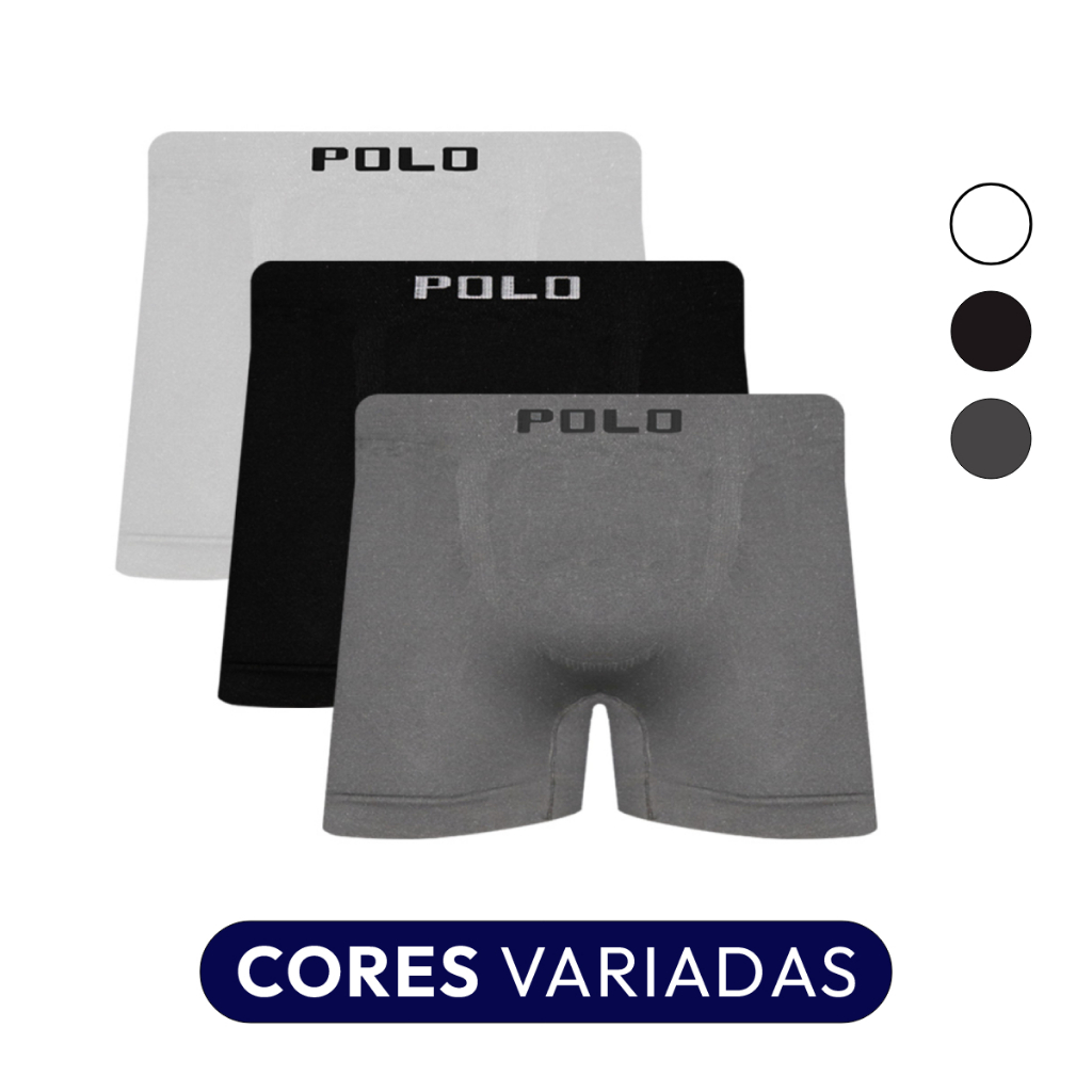 Kit 10 Cueca Box de Microfibra Polo Star Sortida · foto 2