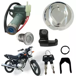 Conjunto De Trava Honda Cg Titan 150 Ks/Es/Kse 2004 Até 2008