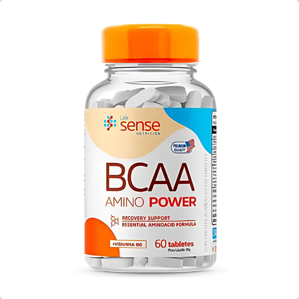 Bcaa 1.200mg 60 Tabletes - Life Sense Nutrition