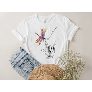 T-Shirt - Libras lingua de sinais em Oferta na Shopee