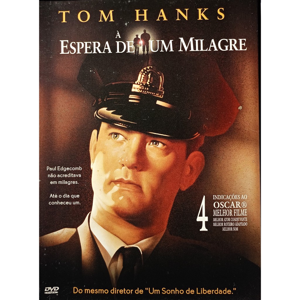 Dvd À Espera De Um Milagre - Tom Hanks - Snapcase Excelente