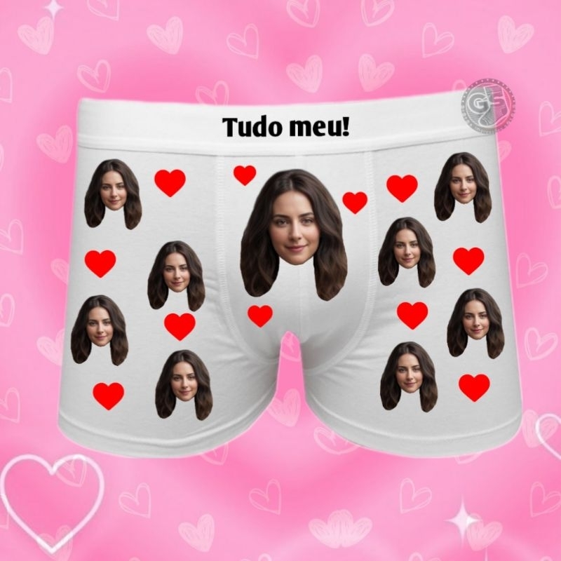 Cueca Personalizada e Calcinha com a sua foto. modelinhos exclusivos. A sua diversão começa aqui.