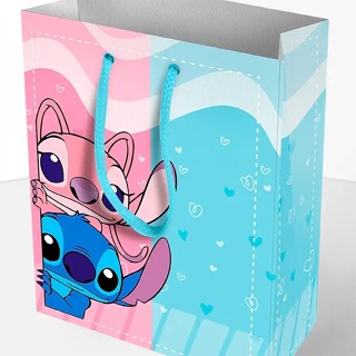 Sacolinha Surpresa Stitch e Angel Personalizada com Nome Sacolinha Personalizada em Oferta na Shopee