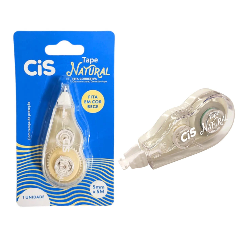 Fita Corretiva Cis Tape Natural