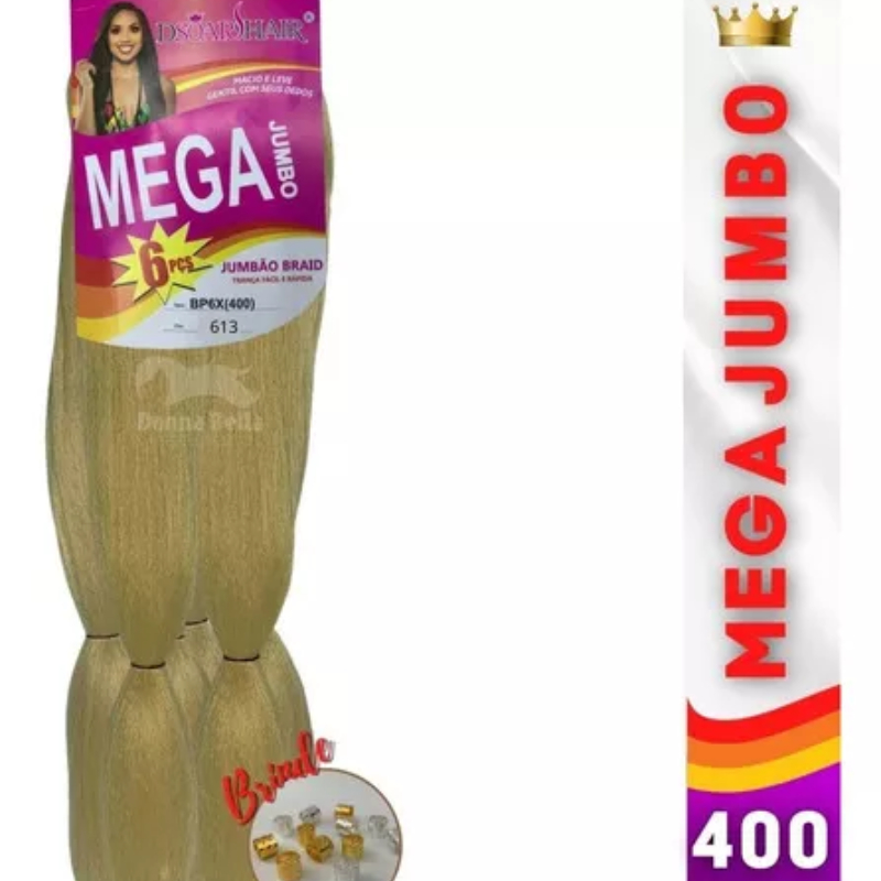 CABELO BIO ORGANICO COR 613 JUMBO DISSOAR MEGA JUMBO PARA TRANCAS