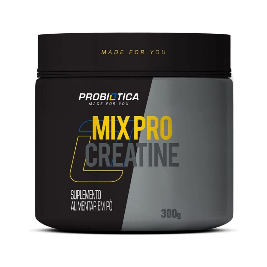 Creatina Monohidratada Mix Pro 300g Probiótica Sem Sabor - Health