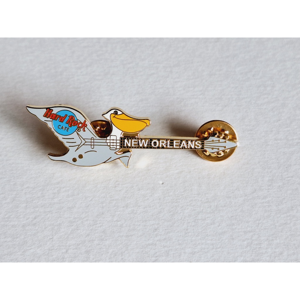 Pin / Broche - Hard Rock Cafe - New Orleans - Pelican Guitar