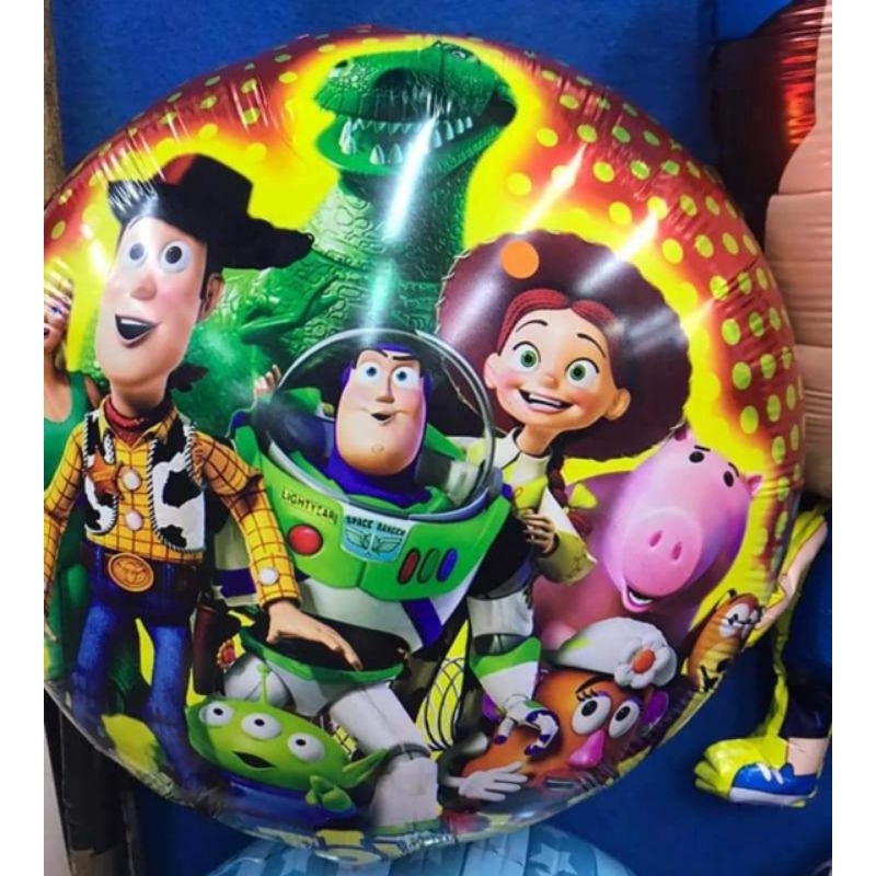 balão tematico turma toy story kit 2 unidades