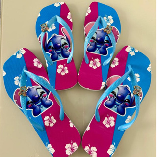 Kit Mãe e Filha Chinelo Lançamento Slim Várias Estampas Envio Imediato em Oferta na Shopee