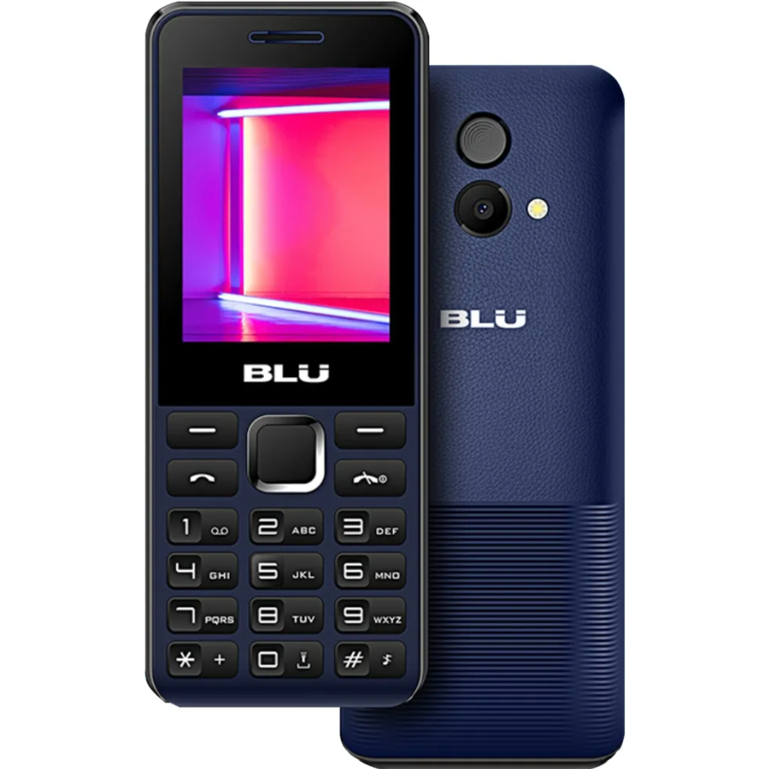 Celular de Botão BLU Tank II T196 Tecla Grande Dual Chip Bluetooth Lanterna Rádio FM Câmera Desbloqueado