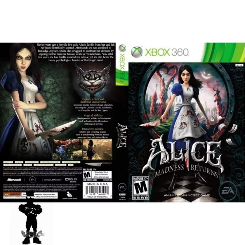 jogo Alice Madness Returns Xbox360 Desbloqueado LTU 3.0