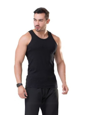 Kit 4 Regatas Masculinas Básicas Canelada