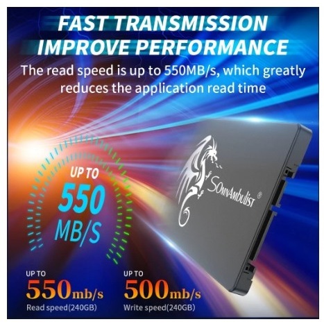 Disco Sólido Interno Hd Ssd - 120gb - 256gb - Somnambulist - CeaMere - Ymeiton - 550mb/s 2.5 Sata 3 - Produto no Brasil