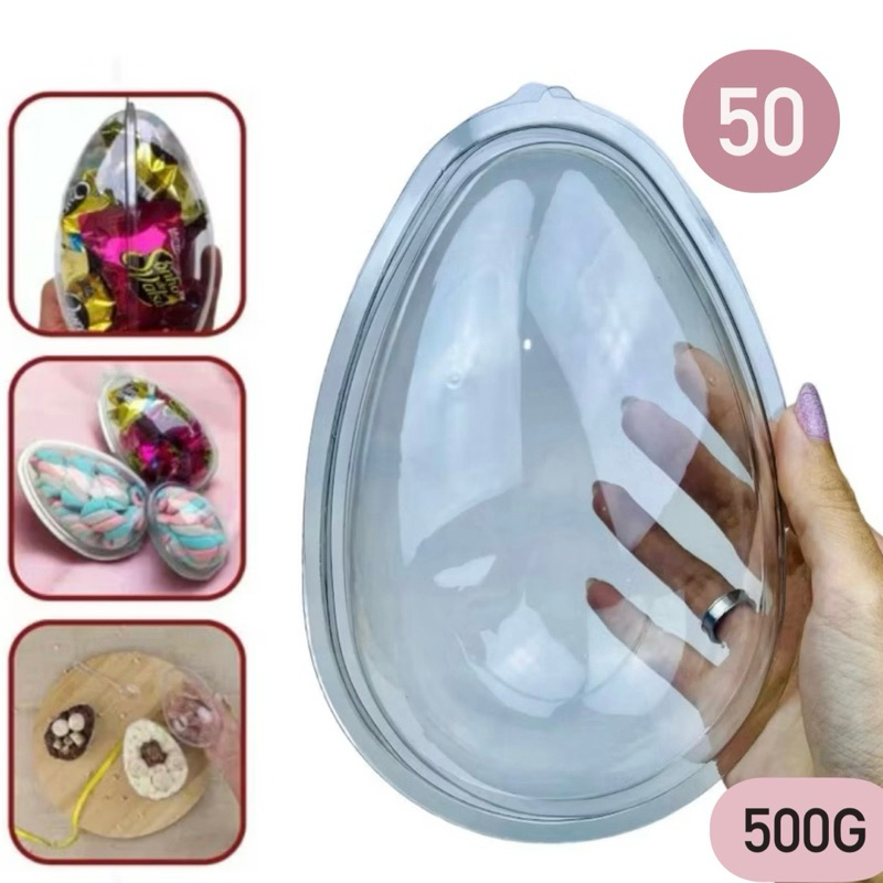 10~50 EMBALAGEM BISTER OVO DE PÁSCOA 500 GRAMAS BLISTER BWB em Oferta na Shopee