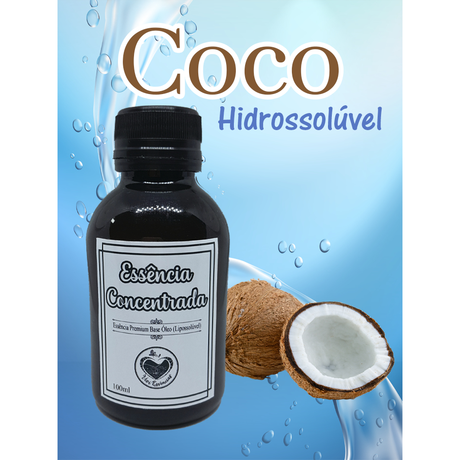 HS Essência Coco Hidrossolúvel Umidificador Difusor Elétrico Água de Lençol