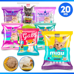 Areia EF Pet Biodegradável 4 Kg Grãos Finos - Frete Grátis - MAIS BARATO - PROMOÇÃO - ATACADO